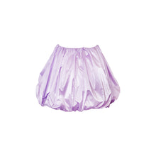 Load image into Gallery viewer, Shimmer Taro Pink Mini Skirt