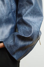 Load image into Gallery viewer, Azure Emberline Leather Jacket