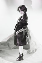 Load image into Gallery viewer, Belted Vegan-leather Trench Coat