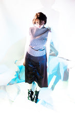 Load image into Gallery viewer, Strappy Satin-effect Midi Skirt