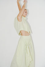 Load image into Gallery viewer, Lime Cordial Midi Skirt

